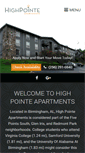 Mobile Screenshot of liveathighpointe.com